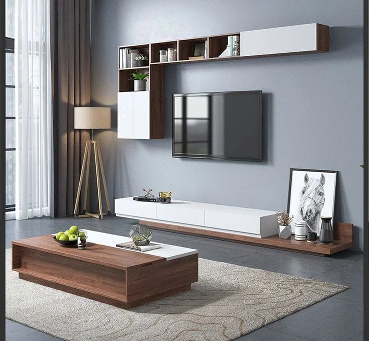 Coffe Table+Tv Unit-MAN-2043