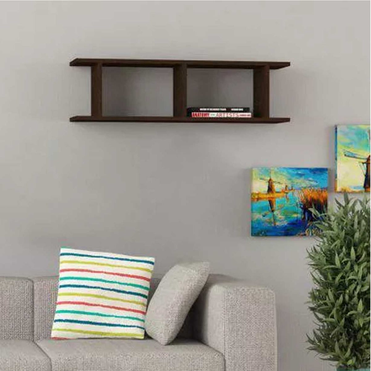 Shelving unit - 30*100*15 mdf-ANK111
