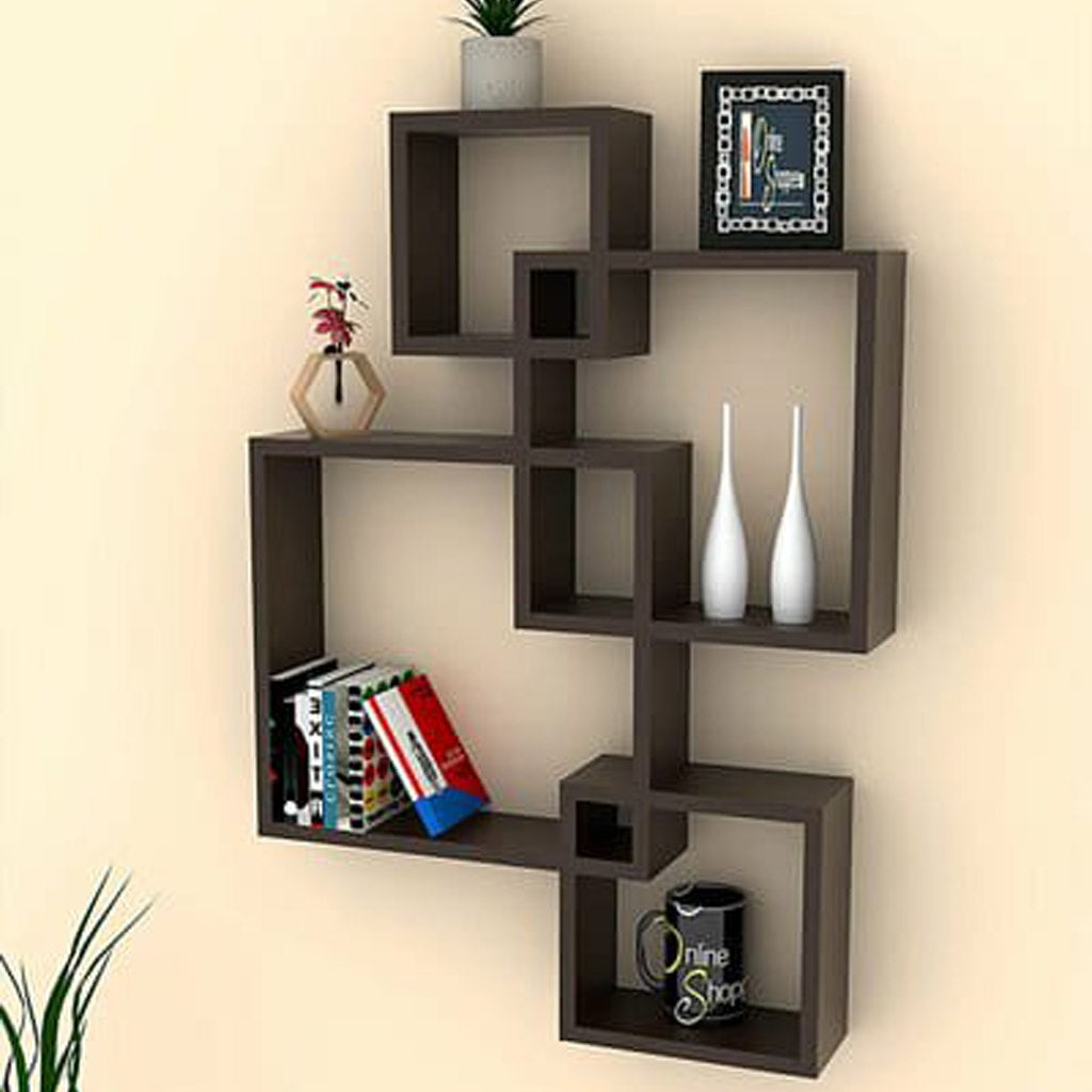Wall shelves 120 x 80 x 15 cm - MDF-ANK120