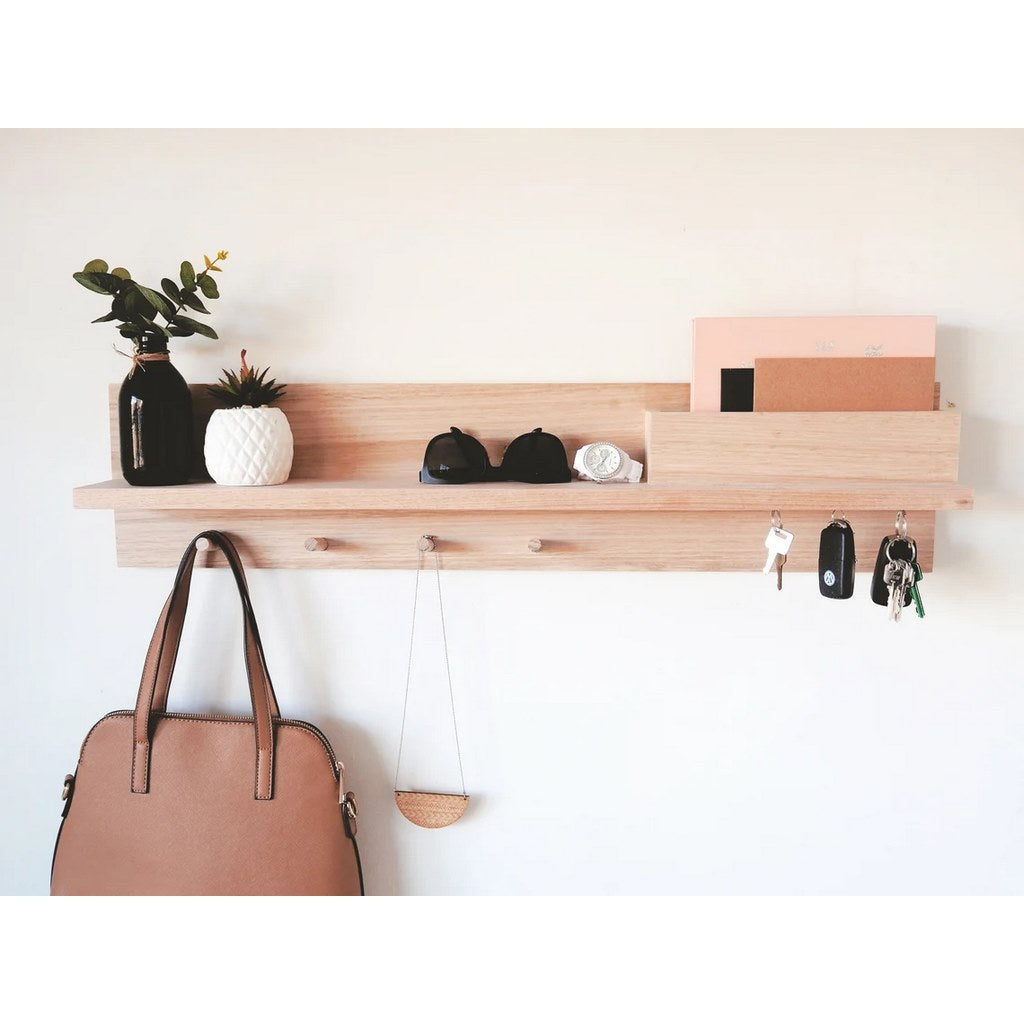 Decorative Shelves with hanger 20x72x15 cm - MDF-ANK128