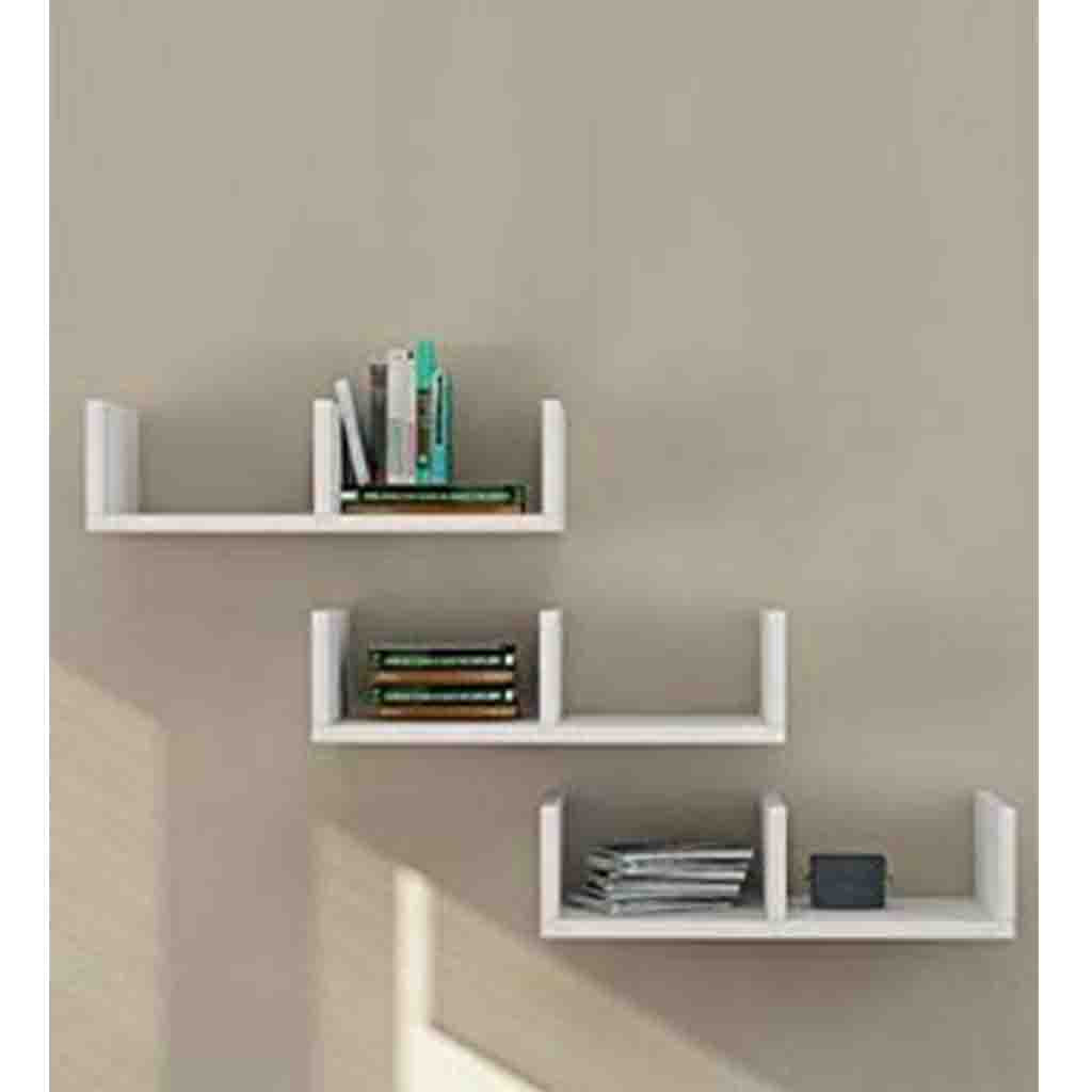 MDF wood wall Shelves - 70 x 15 x 13 cm-ANK101