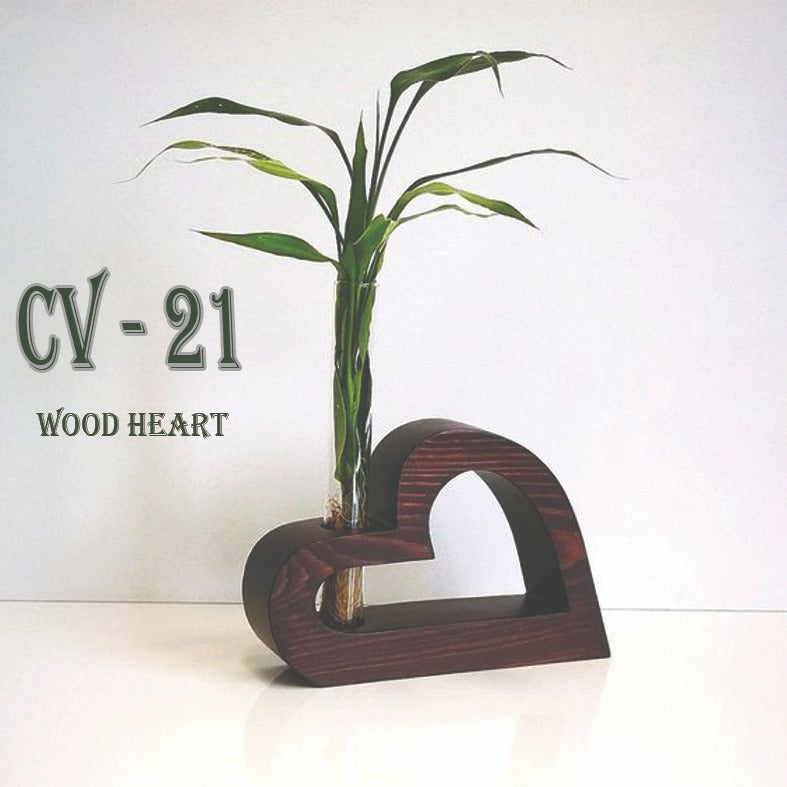 Vase made of tar wood -cv-21