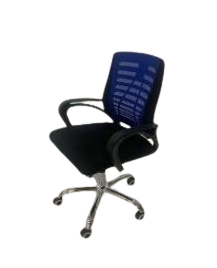 كرسي مكتب سبايدر- أسود وأزرق
