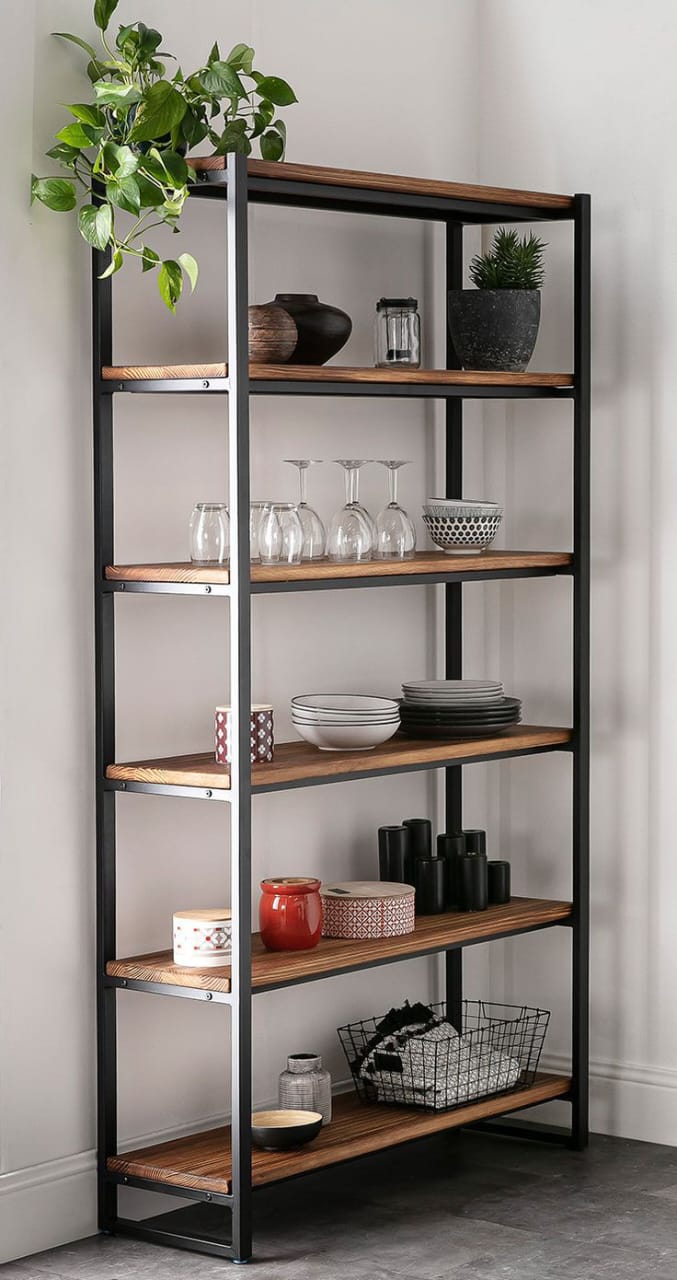 Black and brown display unit -DS106