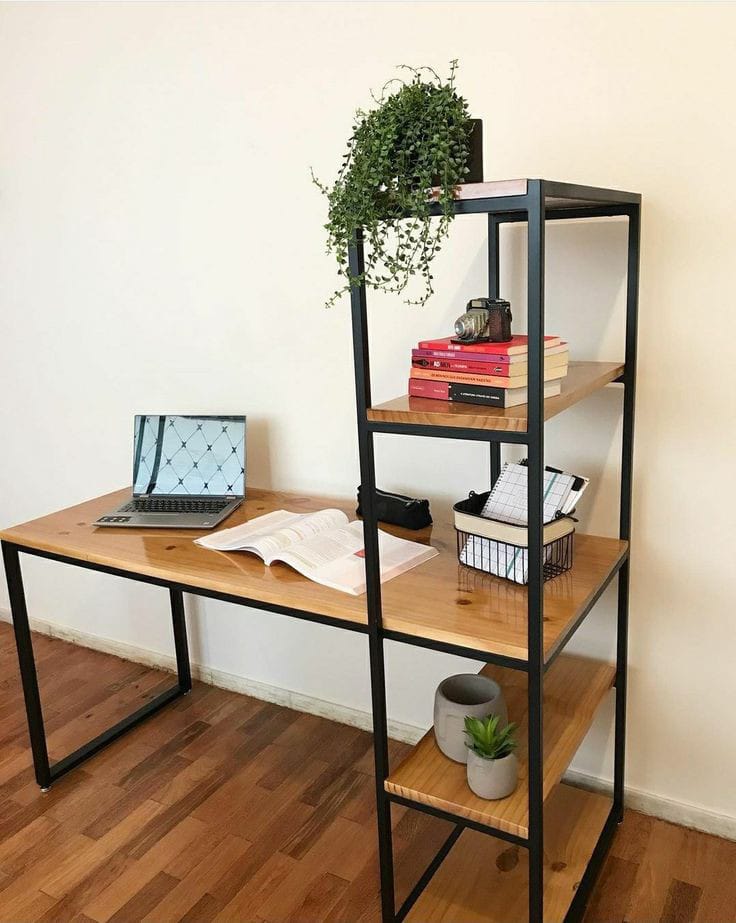 Black and brown display unit -DS107