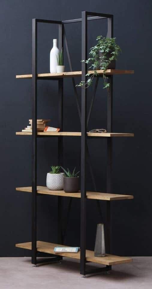 Black and beige display unit -DS125