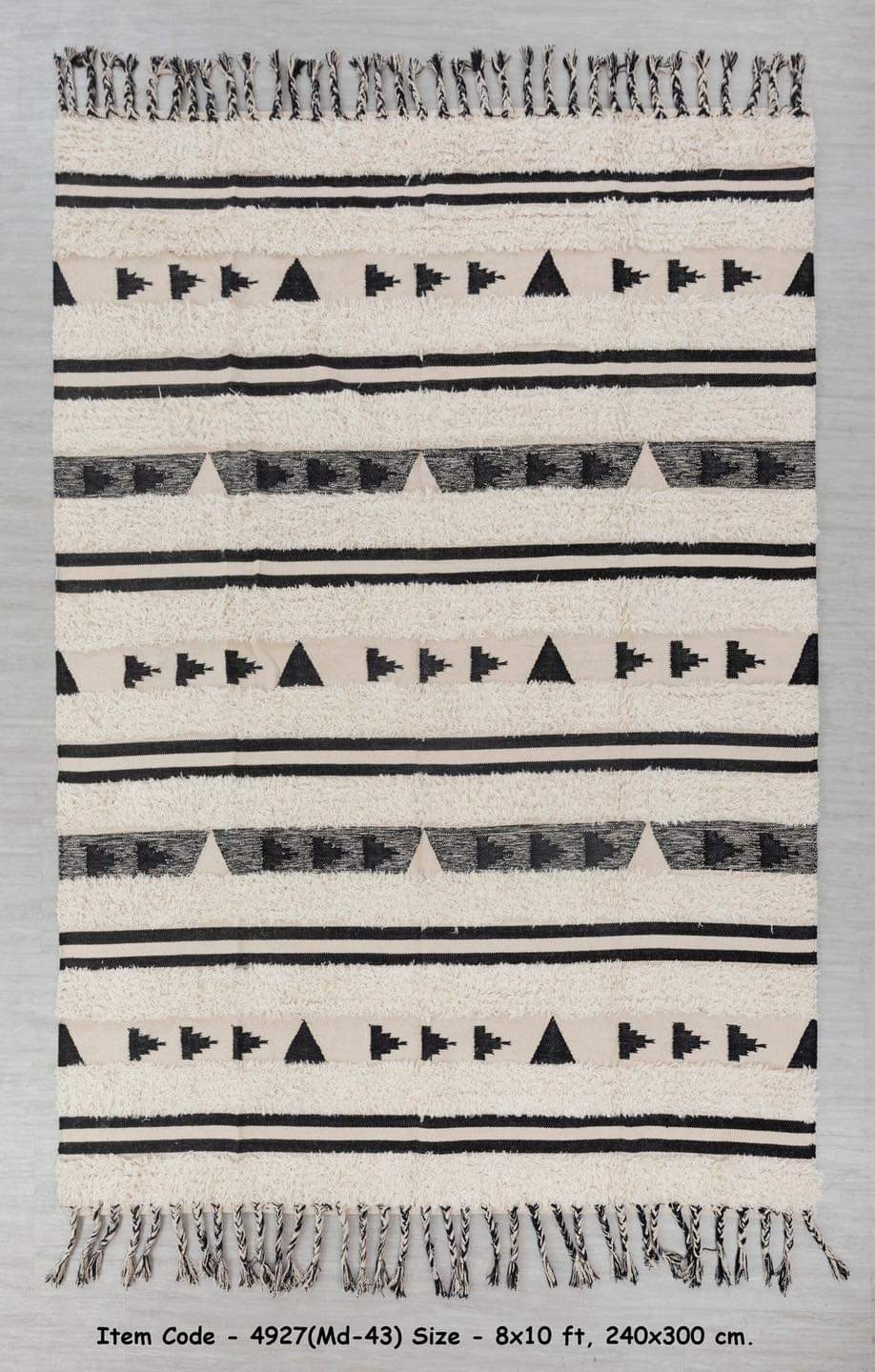 Handmade wool rug-ROF-S143