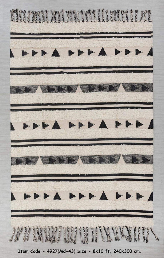 Handmade wool rug-ROF-S143