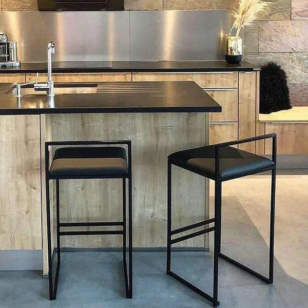 Black bar chair-DS160