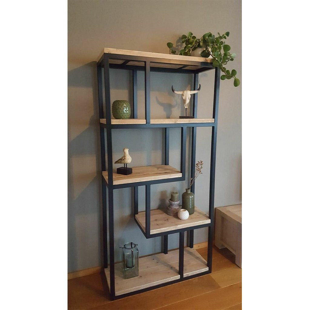 Display unit 150 x 35 x 90 cm - black-DS19