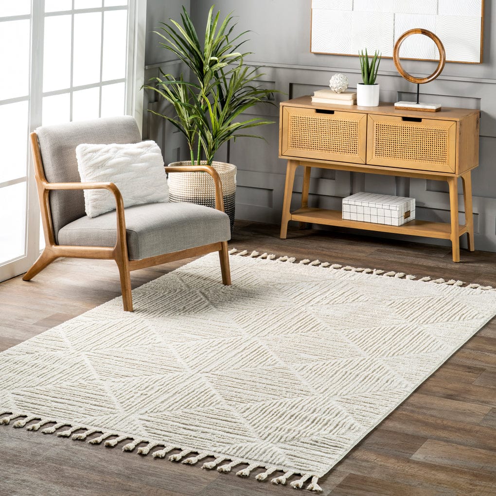 Handmade wool rug-ROF-S30