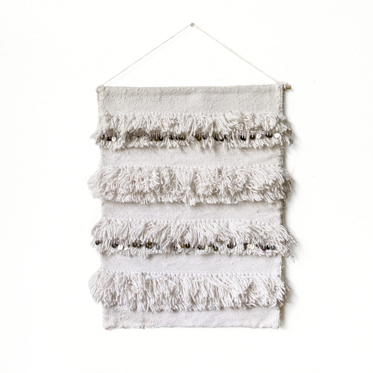 Handmade wool wall hanging-S402