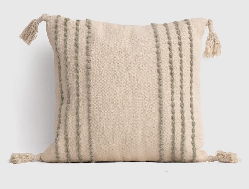 Handmade wool cushion-S437