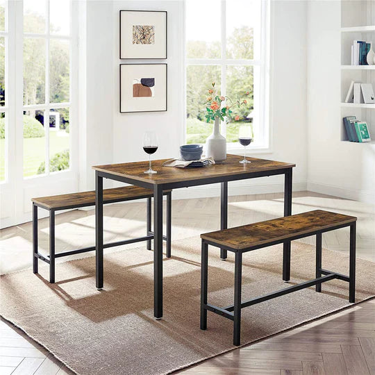 Dining table set with two seats -DS55