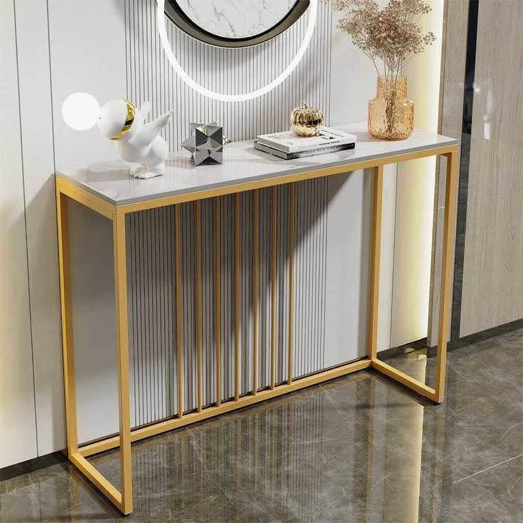 Gold and white console-DS91