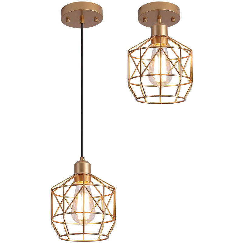 Hexa Pendant Light, Gold - epp-94