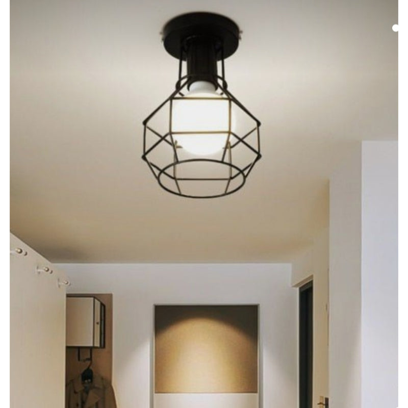 Bomb Pendant Light, Black - 105-ep