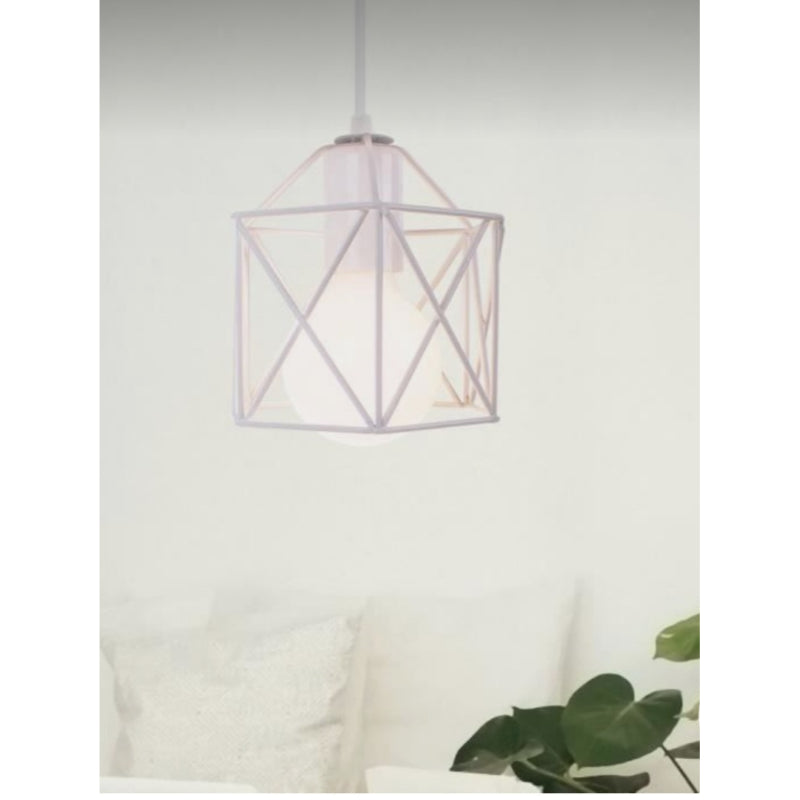 X chandelier, White - 106-p