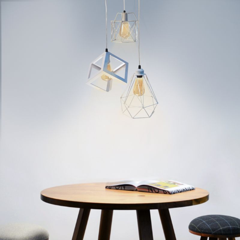 Mix Pendant, White - SI109