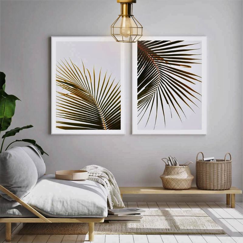 Ceiling Lamp, Gold - SI118