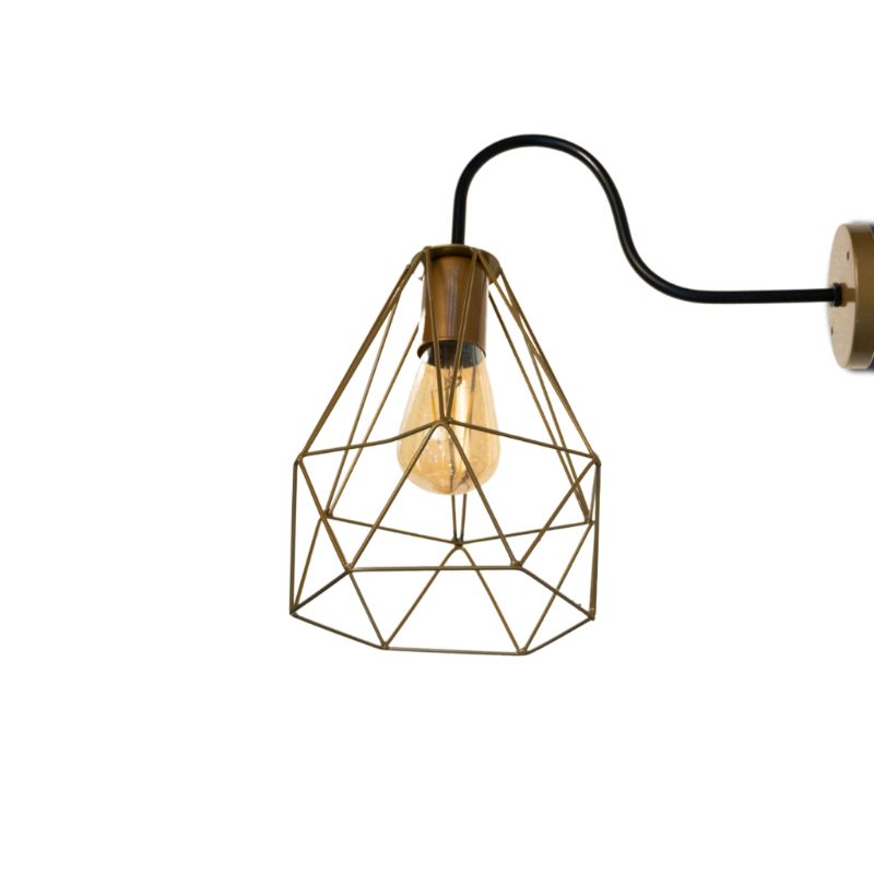 Wall Lamp, Gold / Black - SI131