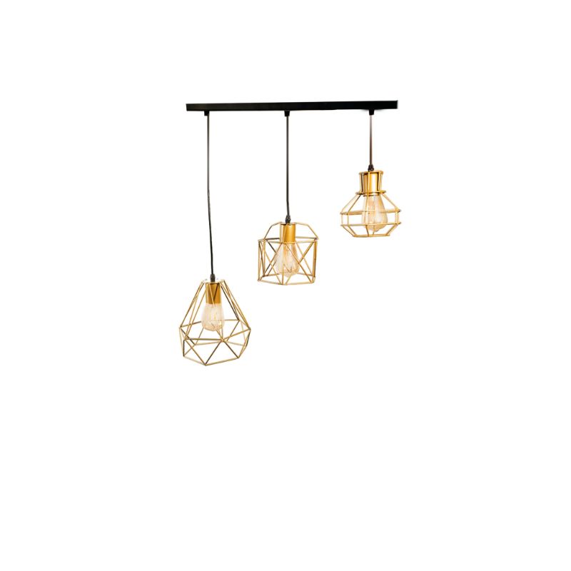 Chandelier, Gold / Black - SI141