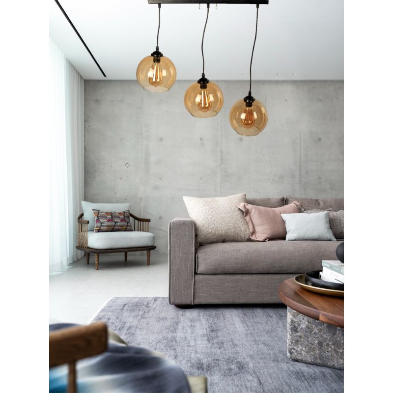 Pendant, Brown / Black - SI173