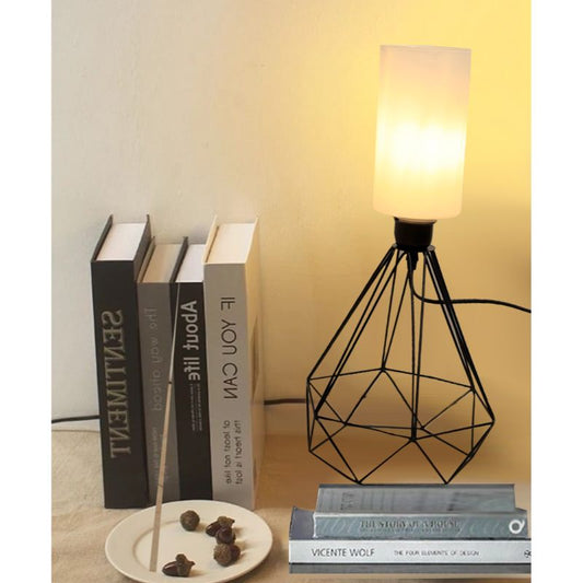 Table Lamp, Black / White - SI214