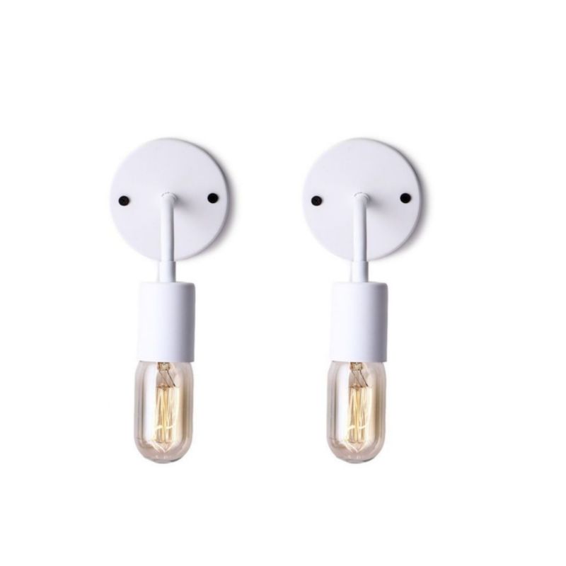 Wall Lamp, 12 CM, White - C214