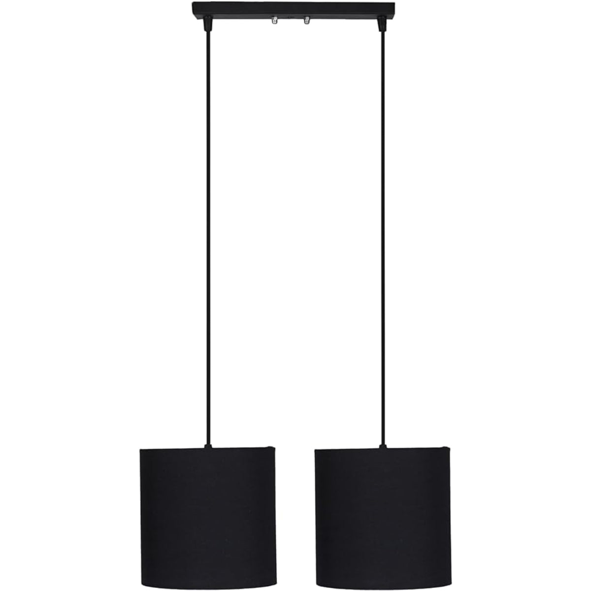 Double Chandelier, Black - KM-EG6-20