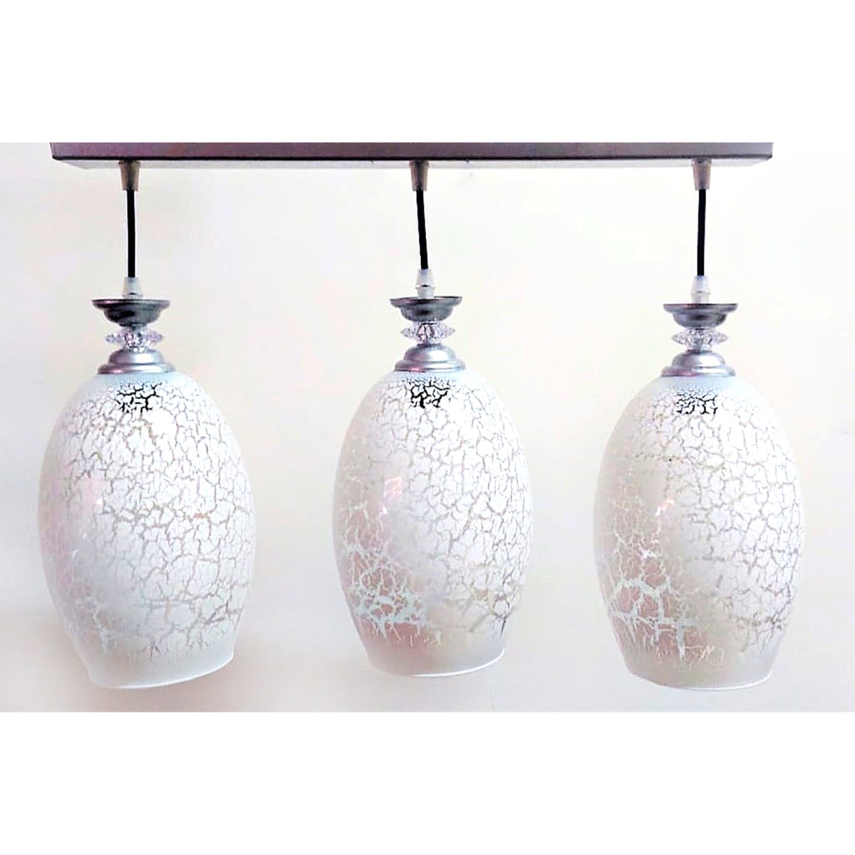 Triple Chandelier, Silver - KM-EG6-47