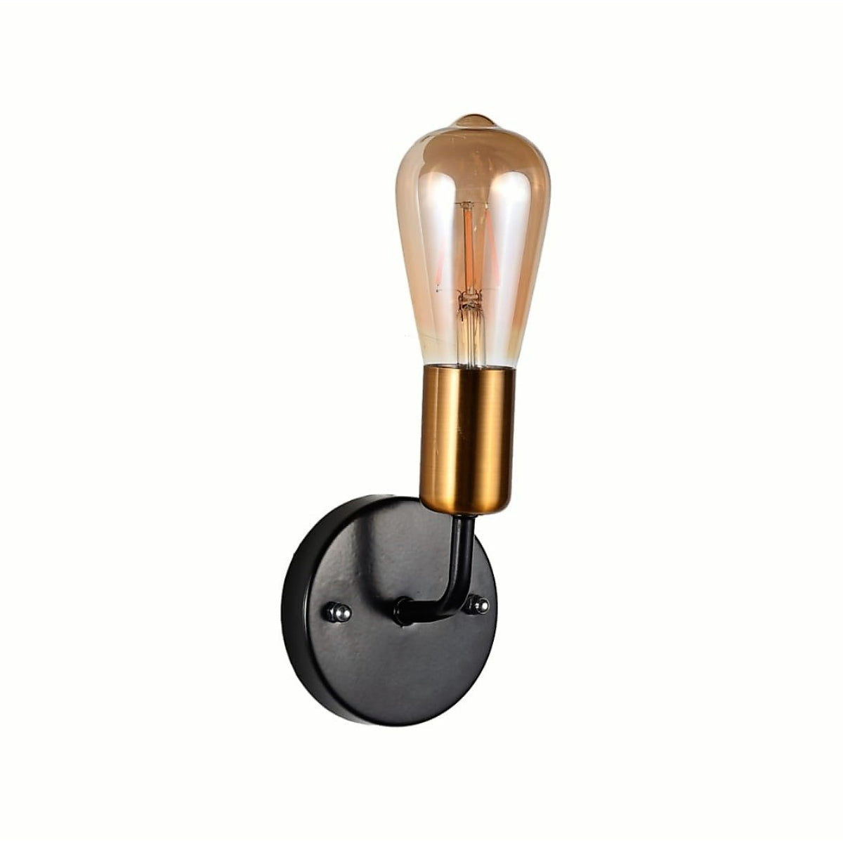 Wall Lamp, Black/Brown - KM-EG6-51