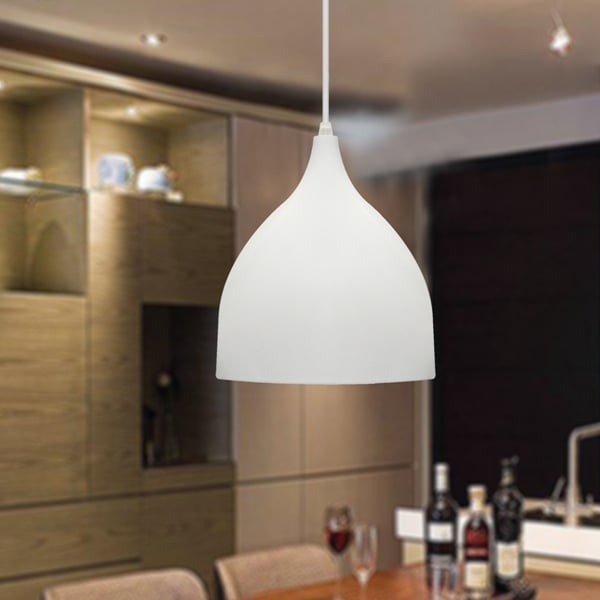 White Dome Metal Pendant lamp