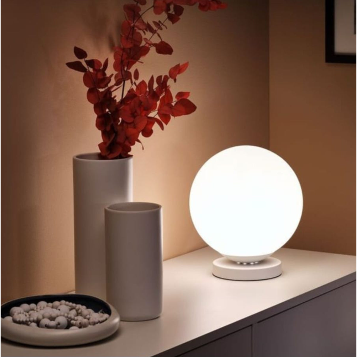 Moon Lamp, White - KM-EG6-75