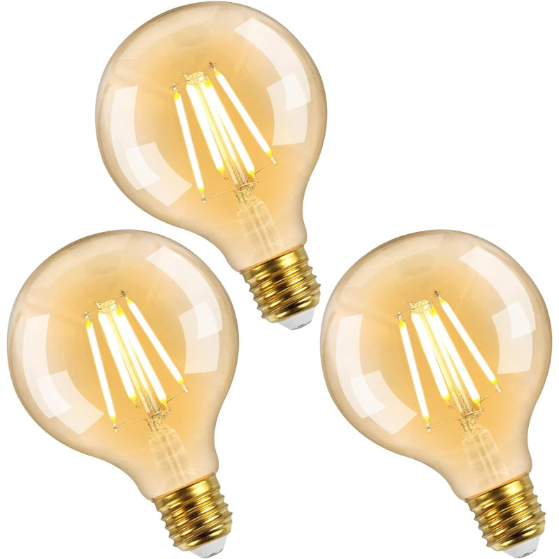 Edison Decor Lamp, 3 Pieces, Warm, KM-EG6-101