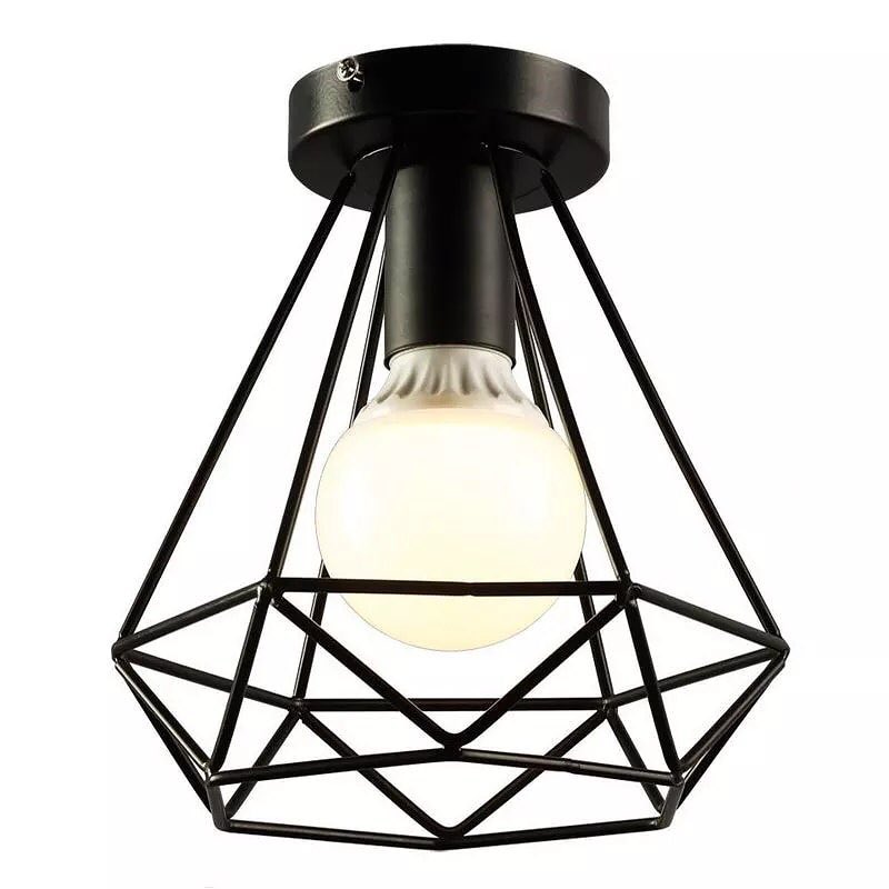 Black Diamond Metal Wall & Ceiling lamp