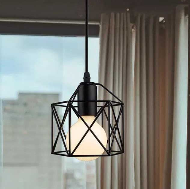 Single X Pendant Light