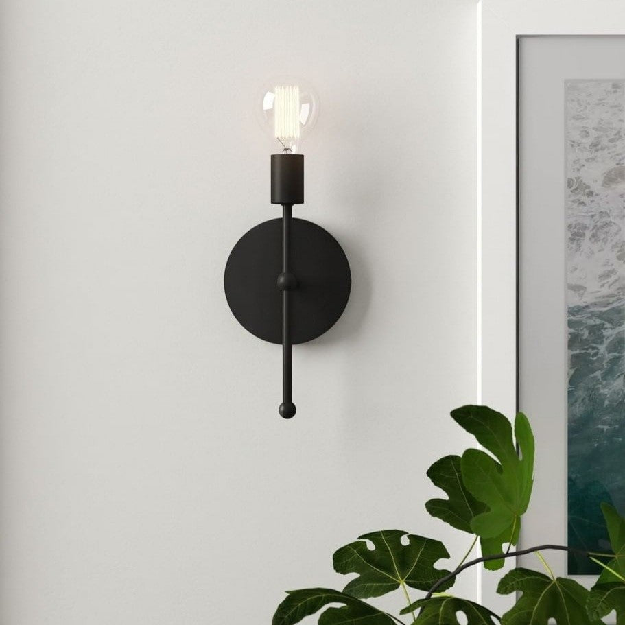 Black Santos Wall lamp