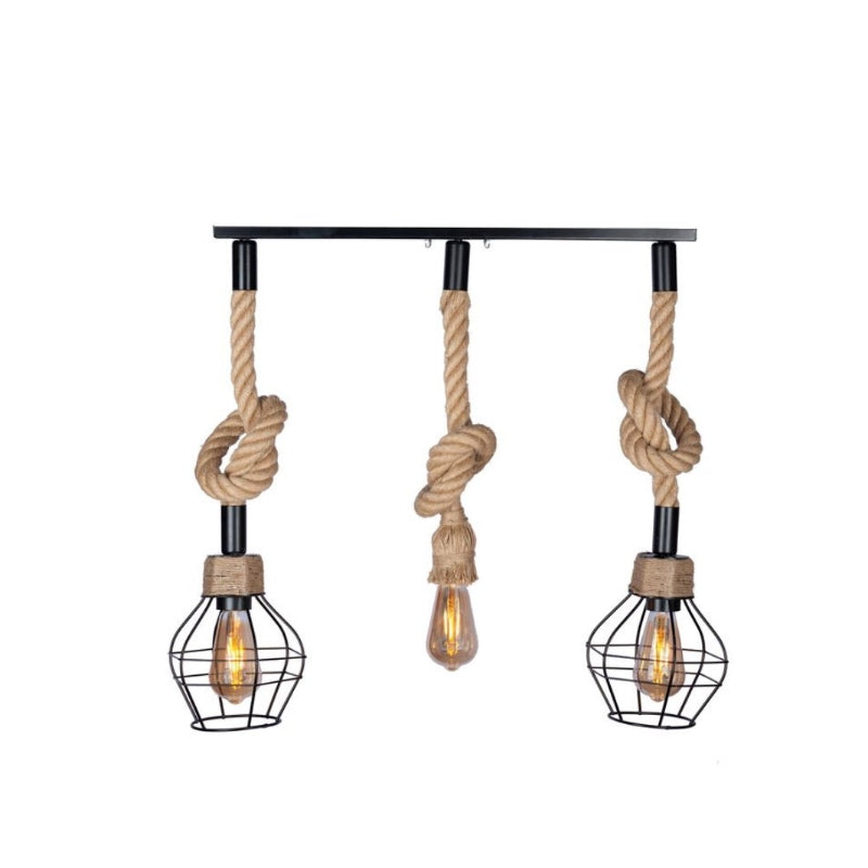 Triple Bomb chandelier, Black - 86