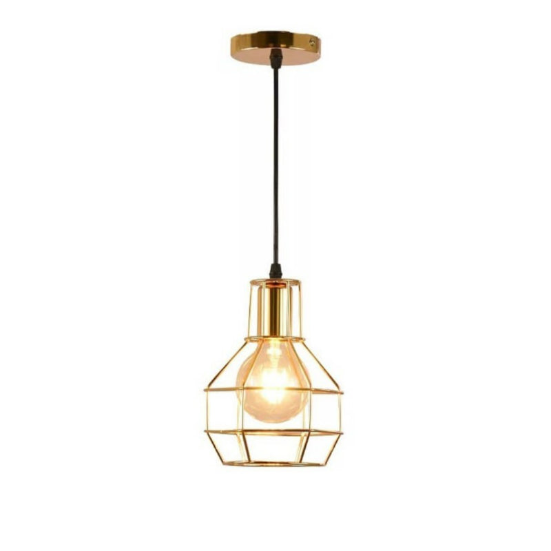 Bomb Pendant Light, Gold - 90