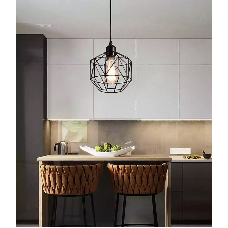 Hexa Pendant Light, Black - 97