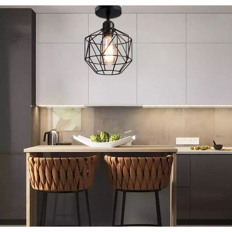 Hexa Ceiling lamp, Black - 99