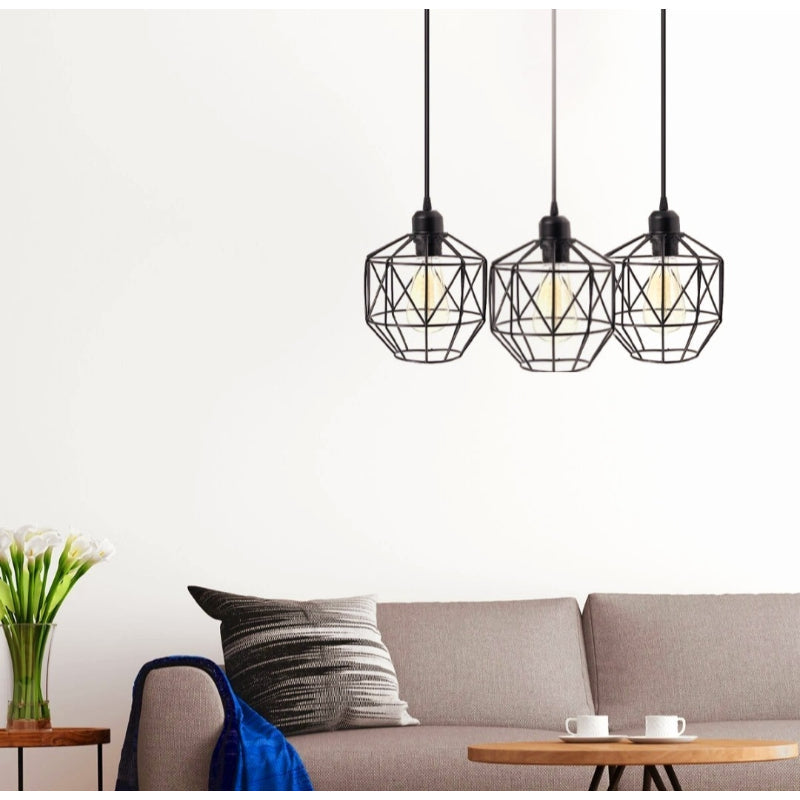 Octa chandelier, Black - 102