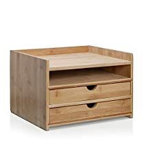 MDF wood desk organizer 35*25*25-am153