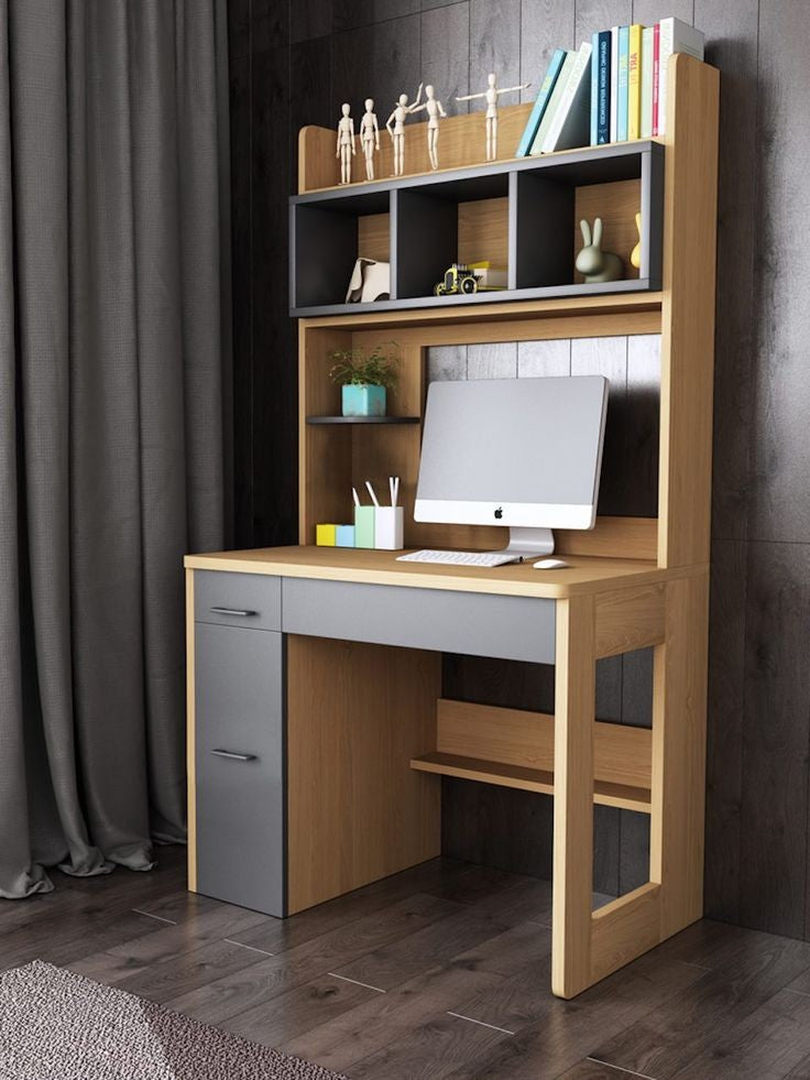 Desk+ MDF wood library 50*180*100-am169