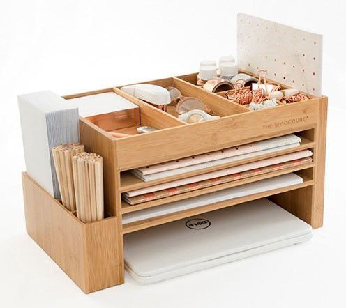 wood desk organizer 25*35*25-AM76