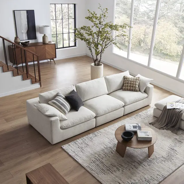 pouf corner sofa-FU27