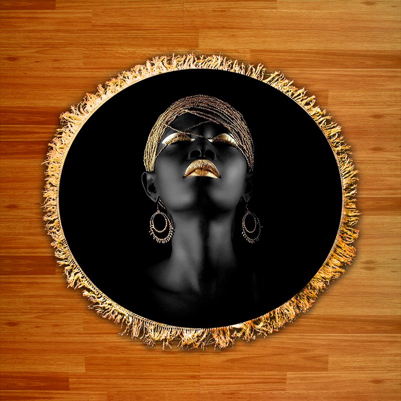 African Girl Rug - AMN#146