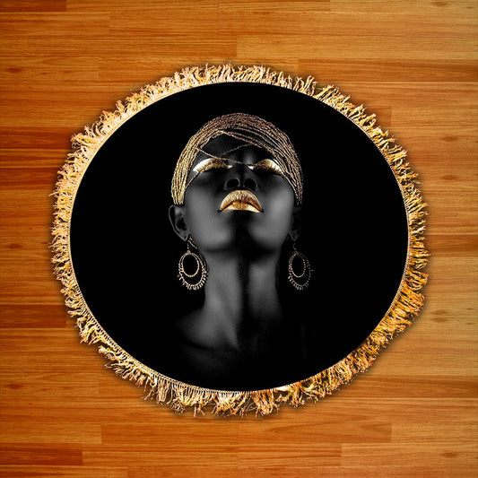 African Girl Rug - AMN#146