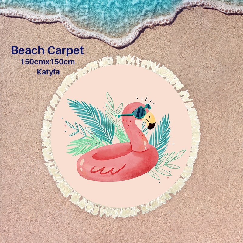 Flamingo Resort Rug - AMN#154